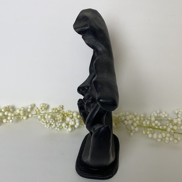 Modern Art Abstract Sculpture Embraced - Picture 2 of 9